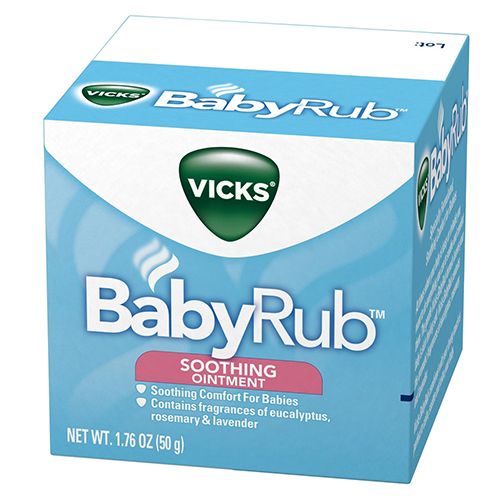 Vicks BabyRub  Non-Medicated Soothing Chest Rub Ointment  1.76 oz