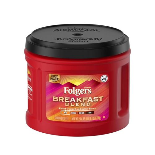 Folgers Breakfast Blend Light Roast Coffee 22.6oz