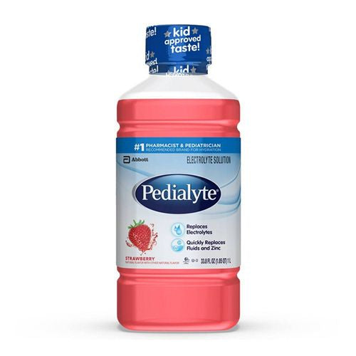 PEDIALYTE STRAWBERRY 1/33.8 OZ (1L) BOTTLE