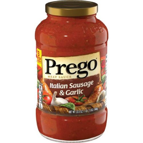 PREGO SAUCES SAUSAGE & GARLIC