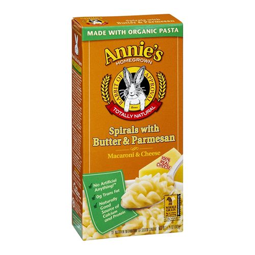 Annie's Spirals with Butter & Parmesan Macaroni & Cheese, Made with Organic Pasta