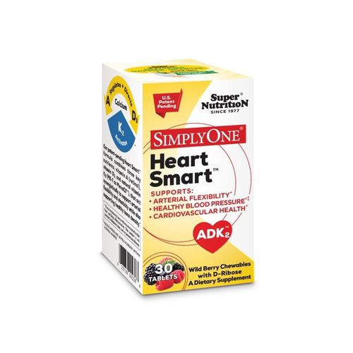 SuperNutrition SimplyOne Heart Smart Chewables, Wild Berry, 30 Ct