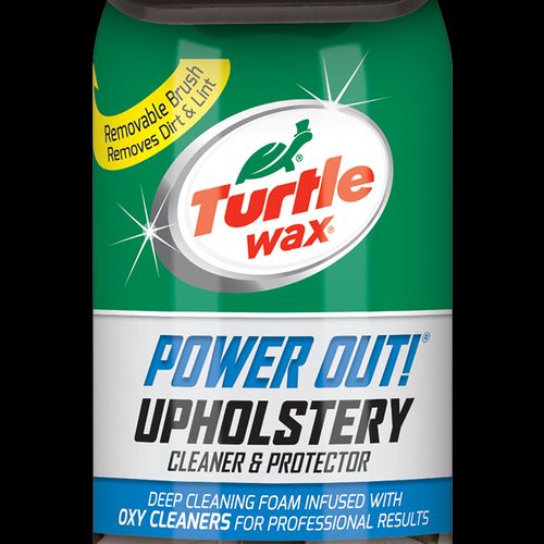 Turtle Wax 50798 Power Out Upholstery Cleaner Protector and Odor Eliminator 18 oz