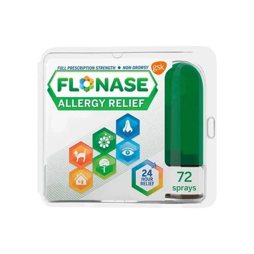 Flonase Allergy Relief 24 Hour Non-Drowsy Metered Nasal Spray  72 Sprays