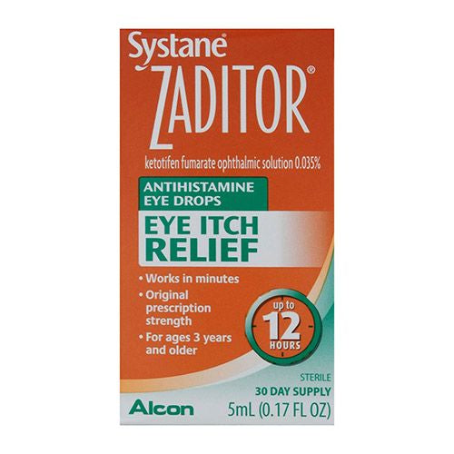 Alcon Systane Zaditor Eye Itch Relie