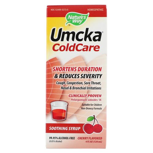 Natures Way, Umcka Al Free Cherry Syrup 4oz - 4oz