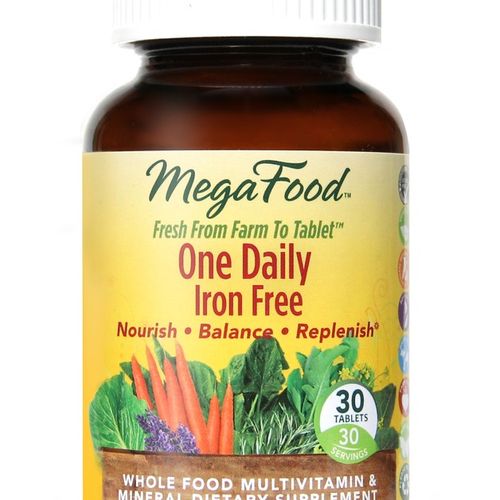 MegaFood One Daily - Iron Free - 30 Tablets