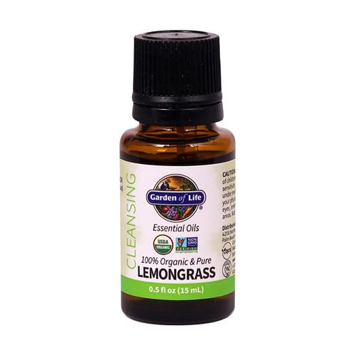 Garden of Life Organic Essential Oil - Lemongrass 0.5 fl oz Liq