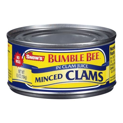 MINCED CLAMS IN CLAM JUICE