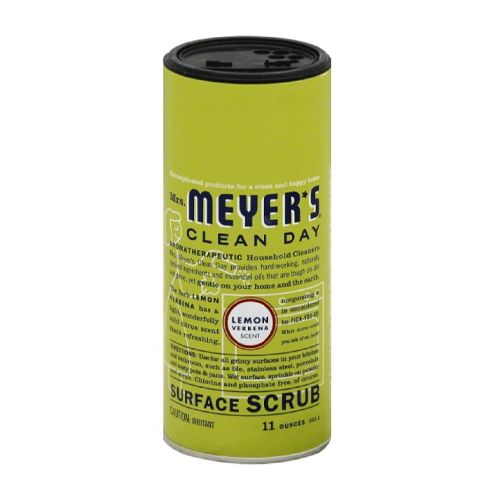 Mrs. Meyer s Clean Day Surface Scrub  Lemon Verbena Scent  11 ounce bottle