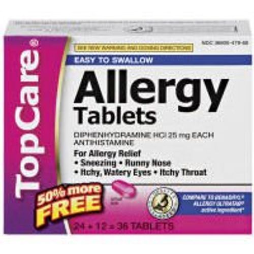 Allergy Relief / Diphenhydramine Hydrochloride / TABLET