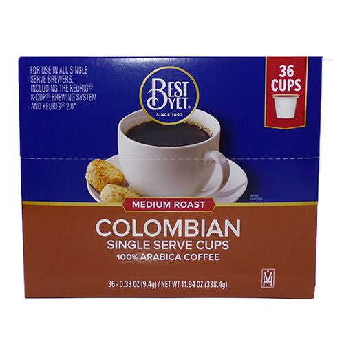 Best Yet Coffee Capsules Colombia Bl