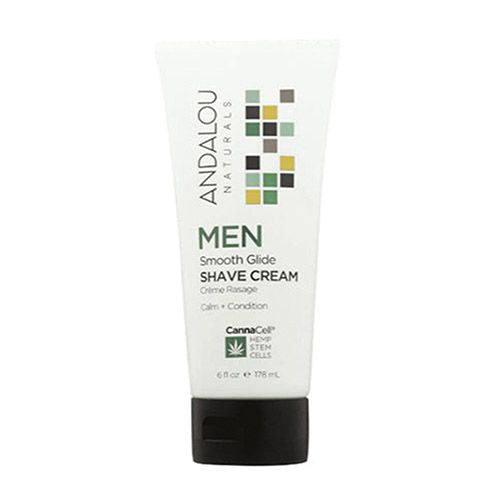 Andalou Naturals, Cream Shave Men Smth Glid - 6floz