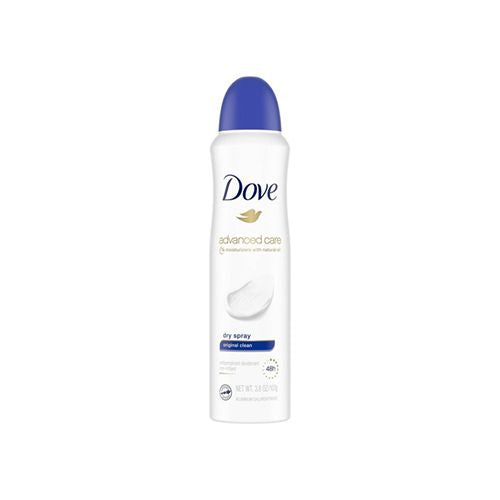 Dove Advanced Care Dry Spray Antiperspirant Deodorant Original Clean  3.8 oz