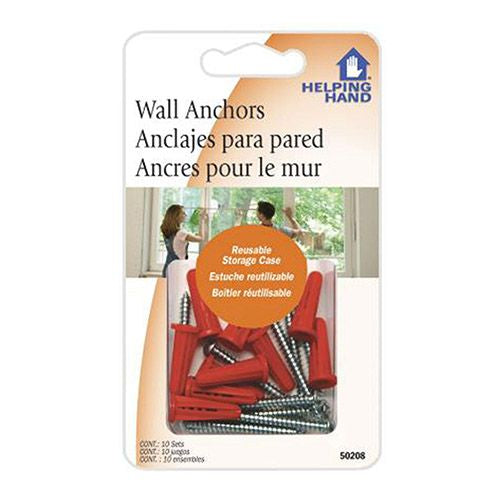 Faucet Queen 50208 Wall Anchors 10 Sets Per Pack