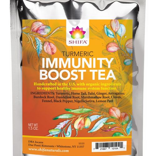 Numi Tea Organic  Immune Boost  Caffeine Free  16 Non-GMO Tea Bags  1.13 oz (32 g)