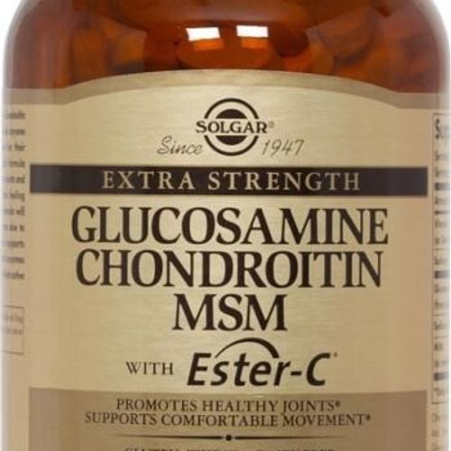 Glucosamine Chondroitin MSM with Ester-C  180 Tablets  Solgar