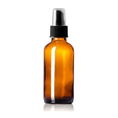 Amber Bottle W/ Spray - 2 Oz