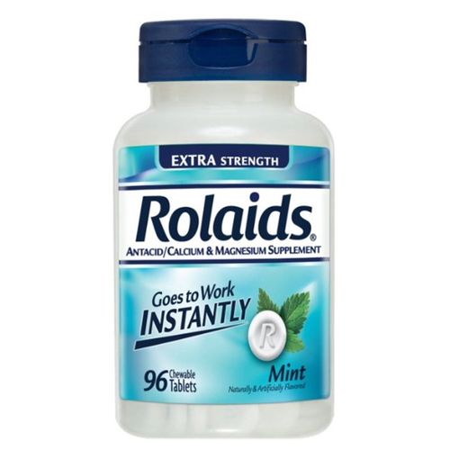 Rolaids Extra Strength Antacid Tablets (96 Ct  Mint)