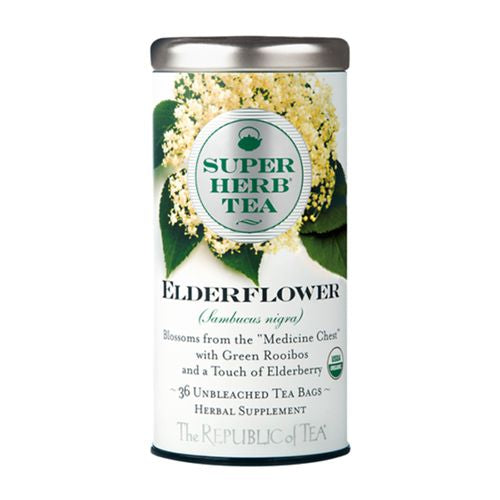 The Republic of Tea Organic Elderflower Superherb, 36 Count (B00LMHFEZG)