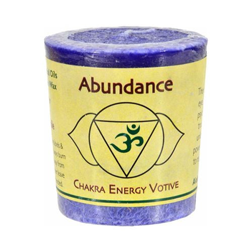 Aloha Bay - Chakra Energy Votive Candle Abundance - 2 oz.