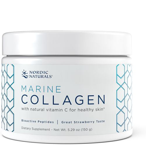 Nordic Naturals Marine Collagen Powder  Strawberry  Healthy Skin  150 g