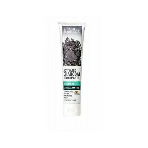 Desert Essence  Activated Charcoal Carrageenan Free Toothpaste