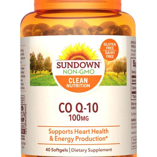 Sundown Co Q-10  Dietary Supplement  100 mg  Softgels  40 Ct