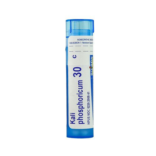 Boiron Kali Phosphoricum 30C  Homeopathic Medicine for Tension Headaches Associated With Intellectual Fatigue  80 Pellets