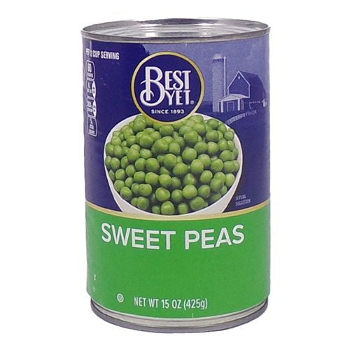 Best Yet Sweet Beas - 15 Oz