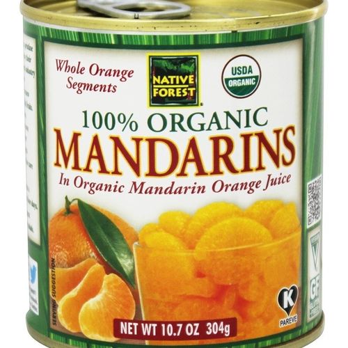 100% ORGANIC MANDARINS ORANGE JUICE, MANDARINS