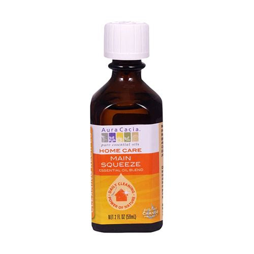 Aura Cacia Home Care- Main Squeeze Essential Oil Blend 2 fl oz Liq