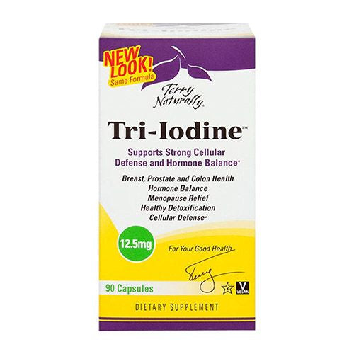 EuroPharma Terry Naturally Tri-Iodine 12.5 mg 90 Caps