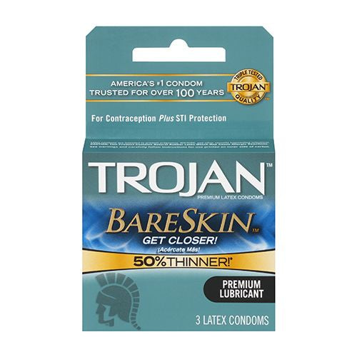 TROJAN™ Premium Latex Condoms Sensitivity BareSkin™ 00022600957058 Basic male condom, Hevea-latex