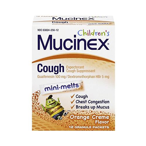 Mucinex Childrens Cough Mini-Melts Orange Creme / GRANULE