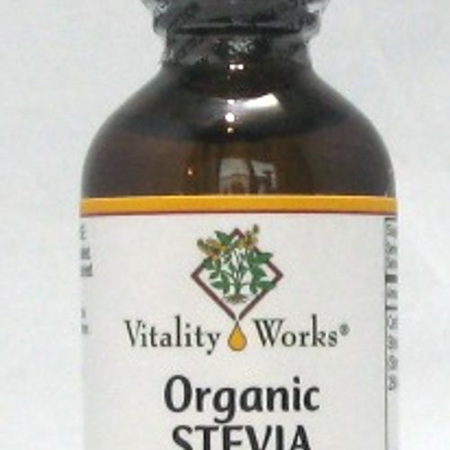 Organic Stevia Vitality Works 2 oz Liquid