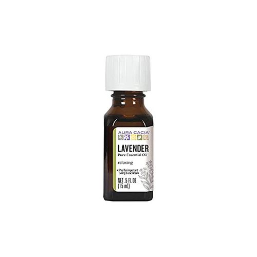 Aura Cacia Pure Essential Oil Lavender 0.5 fl oz Liq