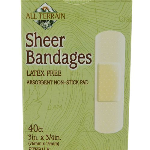 All Terrain Sheer Bandages 3/4  x 3   40 Ct