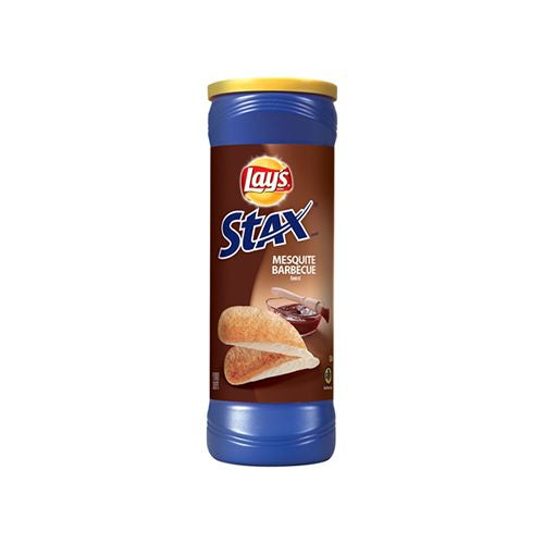 Lay's Stax Mesquite Barbecue Flavored Potato Crisps, 5.5 Ounce (B00NGJM7LM)