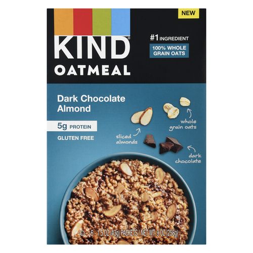 KIND Oatmeal Dark Chocolate Almond - 1.5oz/6ct