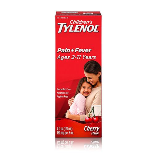 Children's Tylenol Pain + Fever Relief Liquid - Acetaminophen - Cherry - 4 fl oz