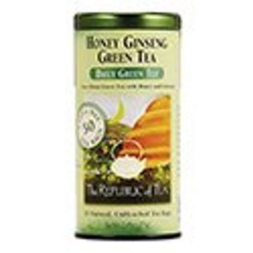 The Republic of Tea, Honey Ginseng Green, Tea Bags, 50 ct