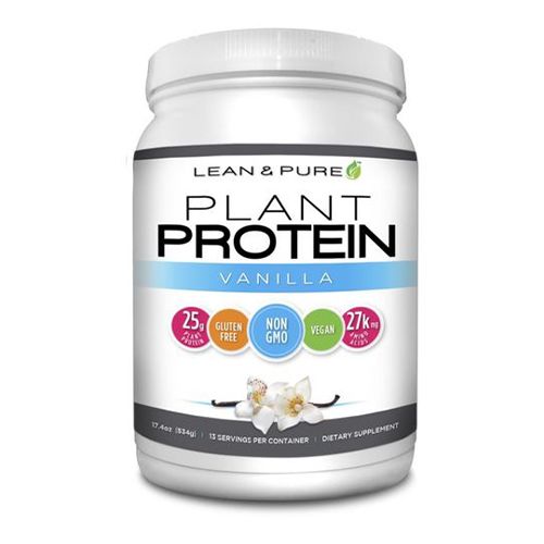Lean & Pure Plant Protein  Vanilla  17.4 oz (534 g)