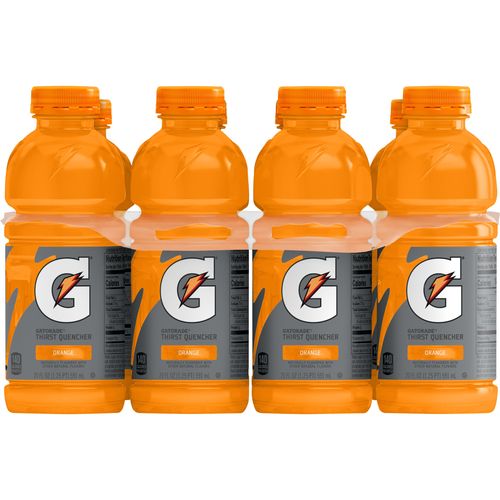 Gatorade Thirst Quencher Orange (8 - 20 Fluid Ounce) 160 Fluid Ounce 8 Pack Plastic Bottles