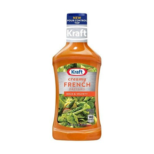 Kraft Creamy French Dressing 16 fl oz Bottle