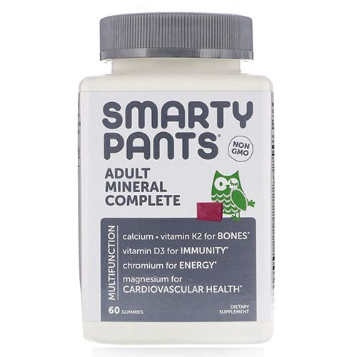 SmartyPants Adult Mineral Formula Chew  60 Ct