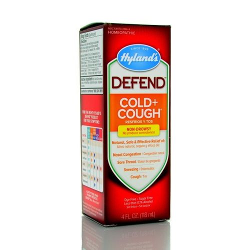 Hyland Defend Cold + Cough - 4 Oz