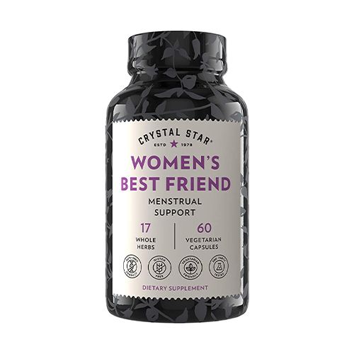 Crystal Star - Women’s Best Friend - Monthly Menstrual Support - 60 Vegetarian Capsules (B00028LX7O)