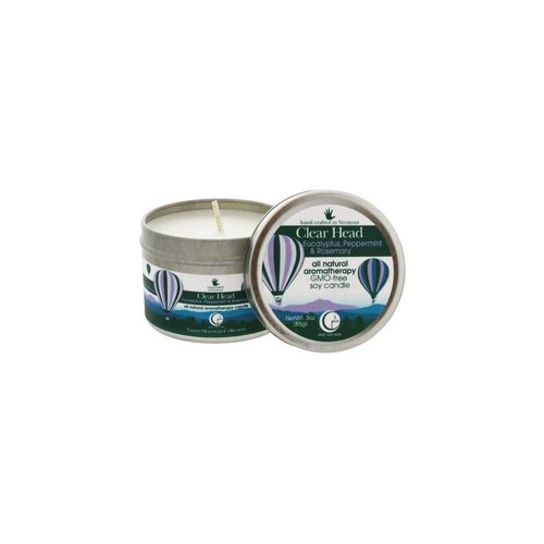 All Natural Aromatherapy Candle, Clear Head, 3 Oz (85 G) - Way Out Wax