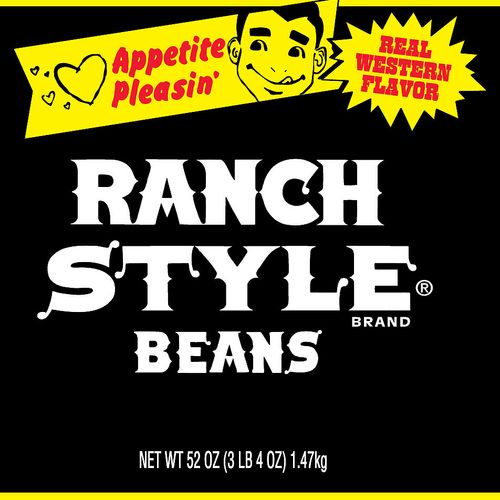 RANCH STYLE Black Beans, 52 OZ